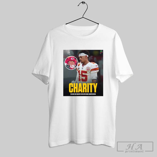 Poster The Kansas City Chiefs Nfl Are Donating Their Super Bowl Champion Merch In Ukraine Mongolia T Shirt