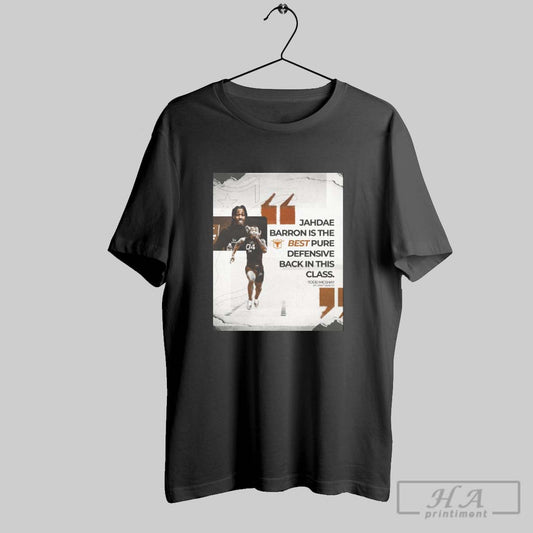 Poster Todd Mcshay Nfl Draft Analyst Is The Best Pure Defensive Back In This Class Texas Longhorns T Shirt
