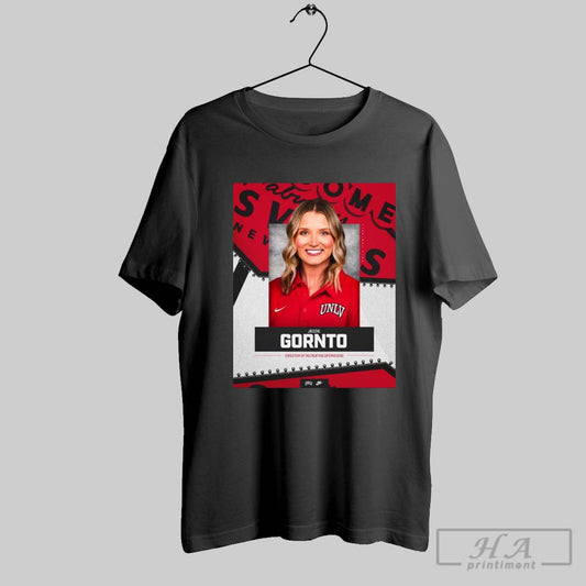 Poster Welcome To Las Vegas Jezzie Gornto Director Of Recruiting Operations Unlv Rebels T Shirt