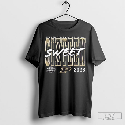 Purdue Boilermakers 2025 Ncaa Mens Basketball Tournament March Madness Sweet 16 Shirt Sweatshirt Poster