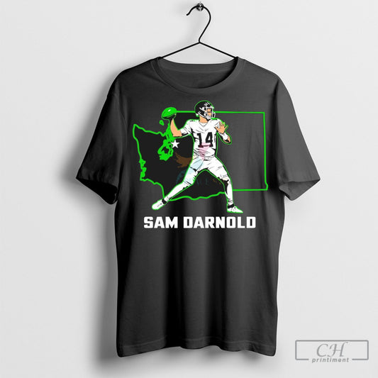 Sam Darnold Player 14 Football Shirt Sweatshirt Poster
