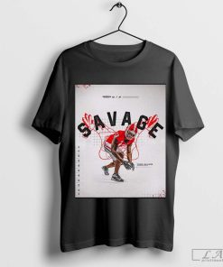 Savage Georgia Bulldogs Mykel Williams 2024 #GoDawgs Poster t-shirt
