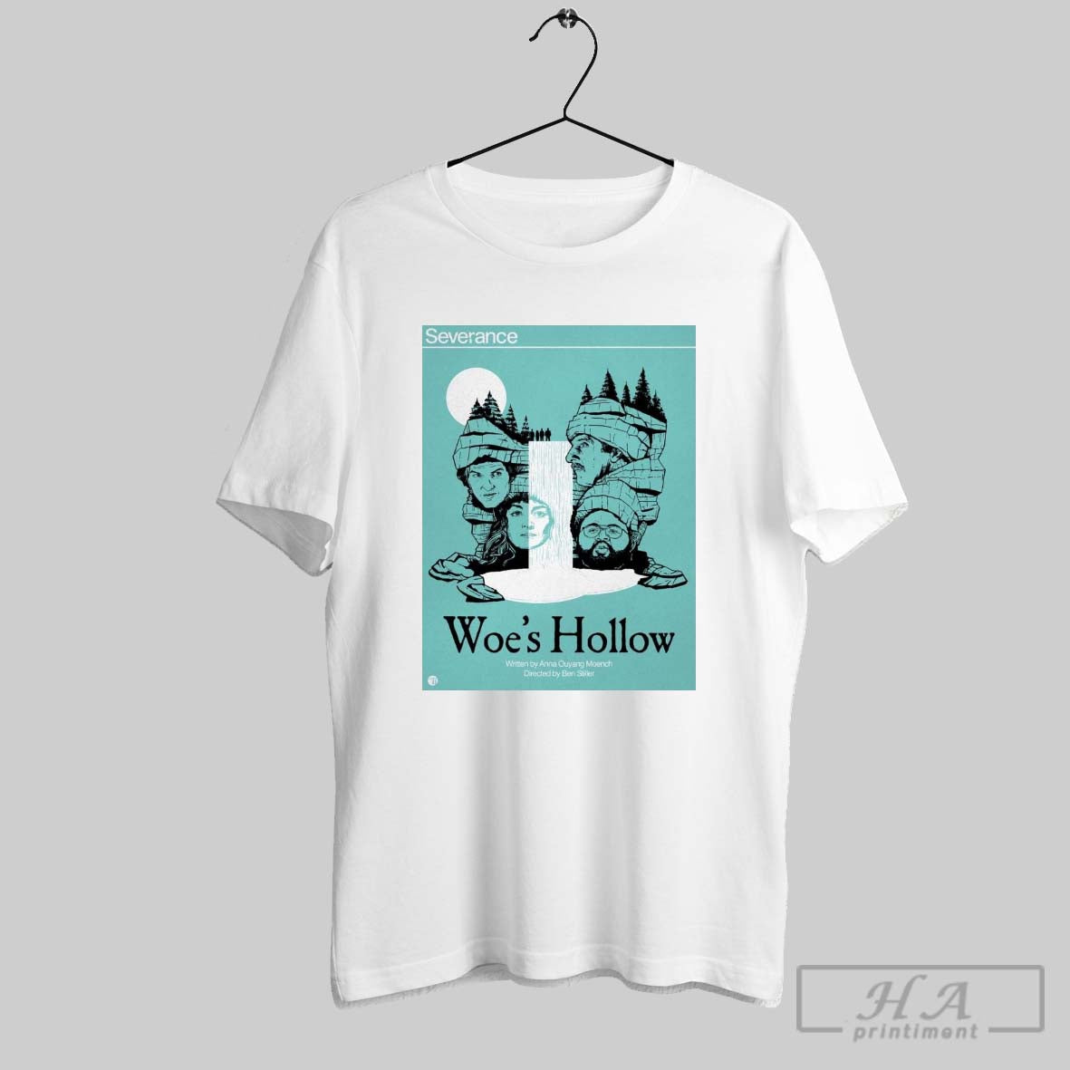 Severance Woes Hollow Written By Anna Ouyang Moench Directed By Ben Stiller Poster T Shirt