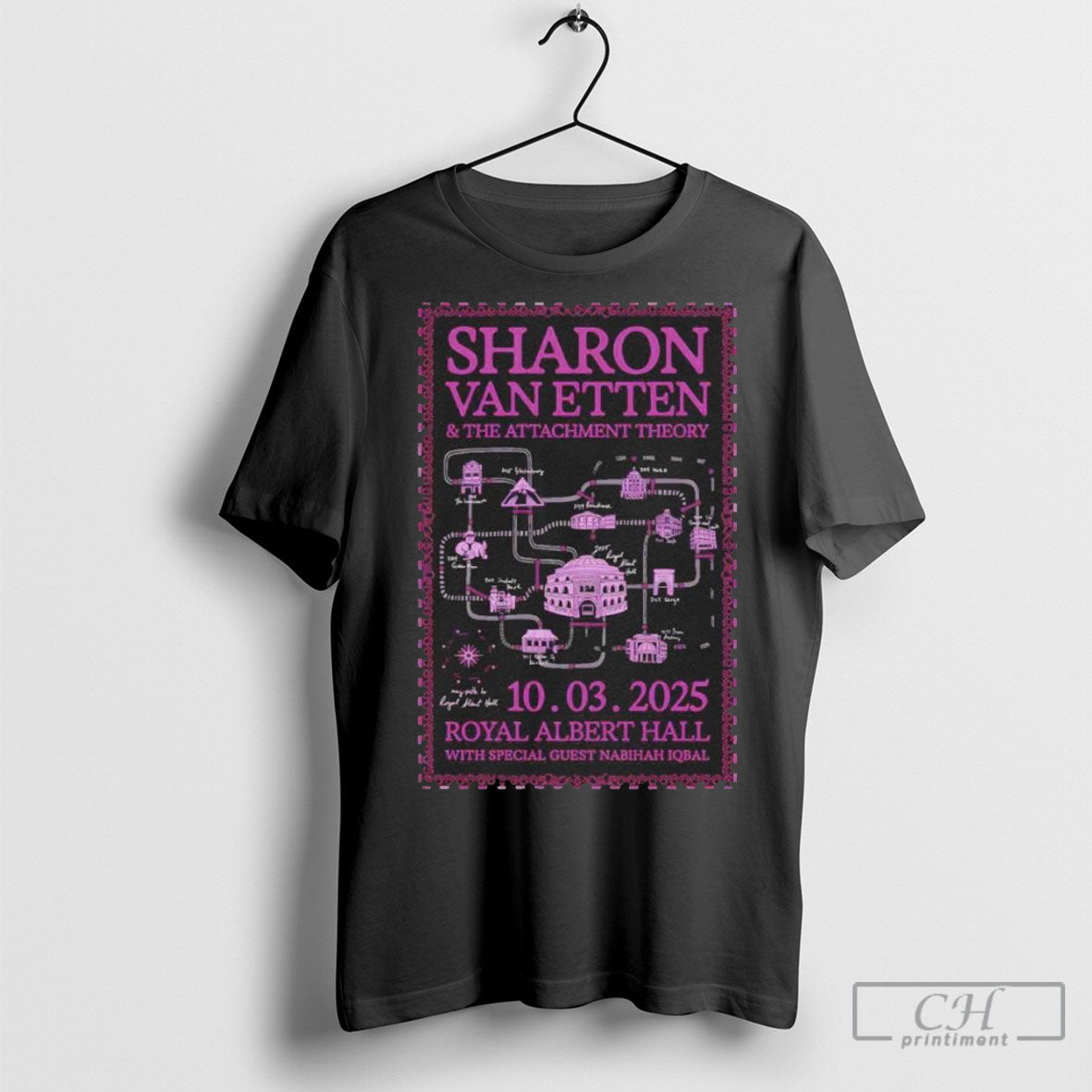 Sharon Van Etten London March 10th 2025 Tour Poster T Shirt Sweatshirt