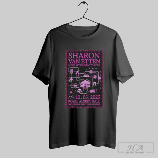 Sharon Van Etten London March 10th 2025 Tour Poster T Shirt