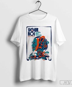 Sigur Ros With Wordless Music Orchestra Concert Poster In Durham North Carolina At Durham Performing Arts Center On September 28 2024 Unisex T-Shirt