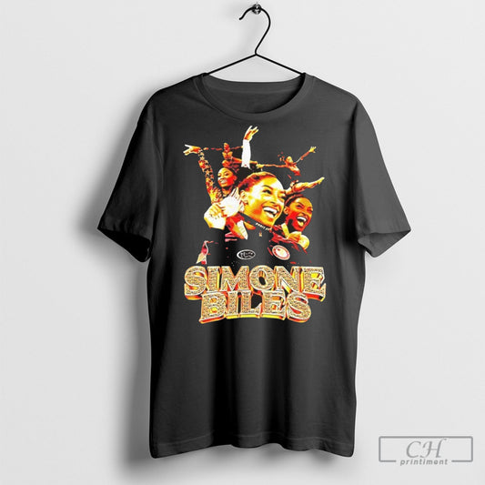 Simone Biles Olympic Gold Champion T Shirt Sweatshirt Poster