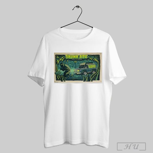Skunk Ape Keeper Of The Everglades 2025 Poster The Swamp Stomper T Shirt Sweatshirt