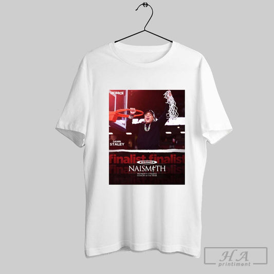 South Carolina Gamecocks Dawn Staley Naismith Womens College Coach Of The Year Poster T Shirt