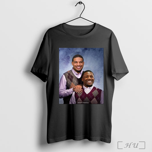 Step Brothers Jamarr Chase And Tee Higgins Cincinnati Bengals Football Poster T Shirt Sweatshirt
