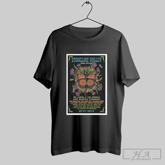 Stoneline Valley Music Festival September 25 27 2025 Phelps Wi Poster Shirt