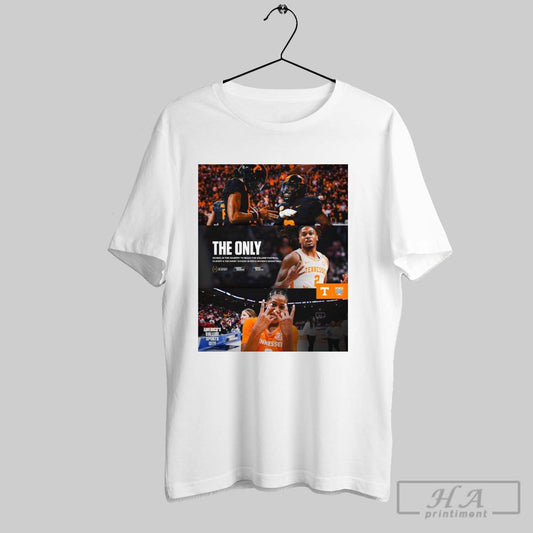 Tennessee Athletics The Only School In The Country To Reach The College Football Playoff And The Sweet Sixteen In Men Poster T Shirt