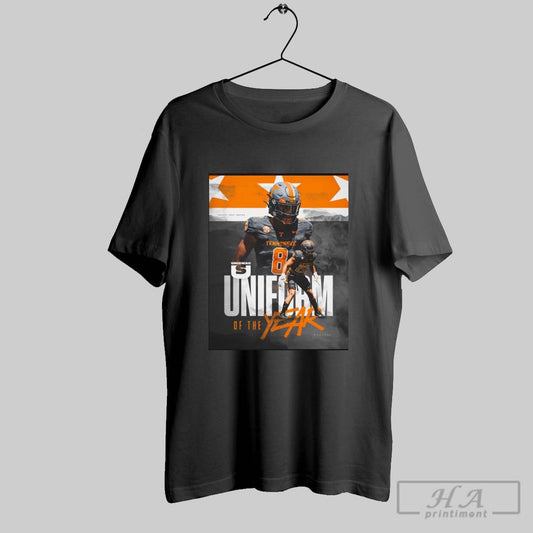 Tennessee Vols Football Smokey Grey Series Uniswag Uniform Of The Year Nominee Poster T Shirt