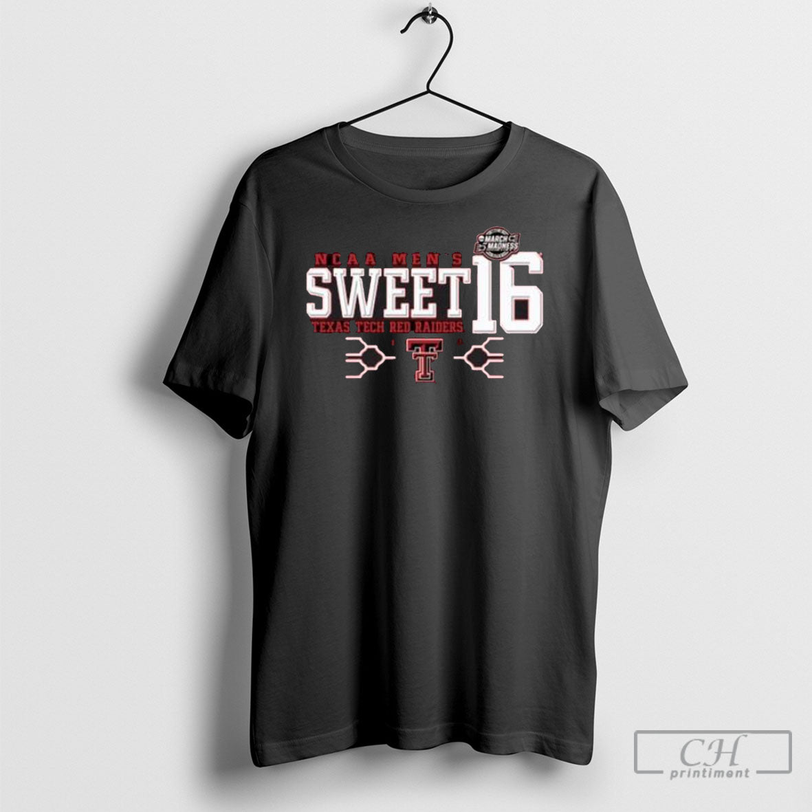 Texas Tech Red Raiders Ncaa Mens Sweet 16 2025 Shirt Sweatshirt Poster