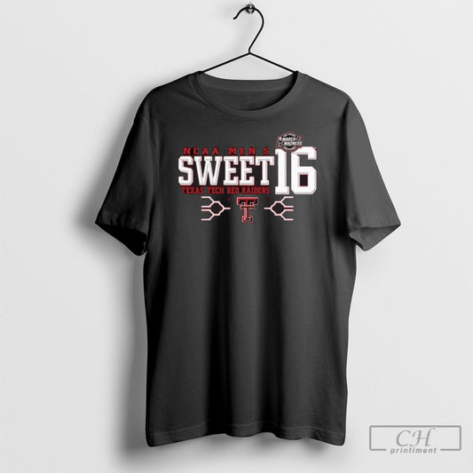 Texas Tech Red Raiders Ncaa Mens Sweet 16 2025 Shirt Sweatshirt Poster