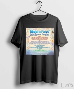 The Avett Brothers Merlefest Music Moments Memories April 24-27-2025 Poster T-shirt
