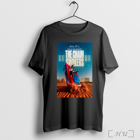 The Chainsmokers 2025 Las Vegas Residency Tour Poster T Shirt Sweatshirt