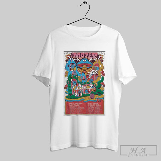 The Motet Spring 2025 Tour Poster Limited Shirt