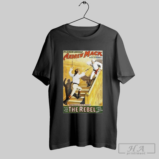 The Rebel Andrew Mack Irish Drama Vintage Advertising Poster Shirt