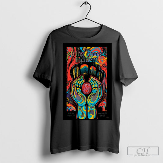 The String Cheese Incident March 6 8 2025 Aspen Co Tour Poster Shirt