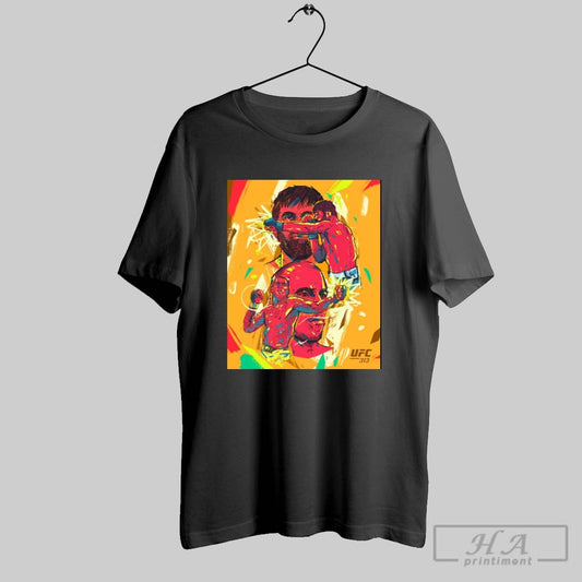 The Ufc 313 Pereira Vs Ankalaev Mma Artist Series Arunas Kacinskas Poster T Shirt