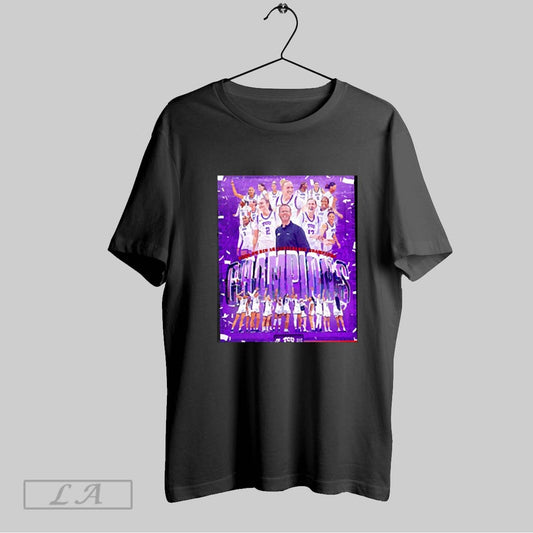 Top 2024 25 Big 12 Conference Champions Tcu Horned Frogs T Shirt Sweatshirt Hoodie Shirt