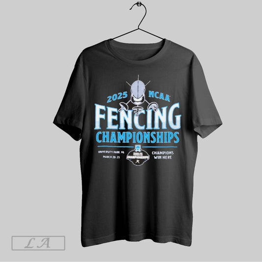 Top 2025 Ncaa Fencing Championship T Shirt Sweatshirt Hoodie Shirt