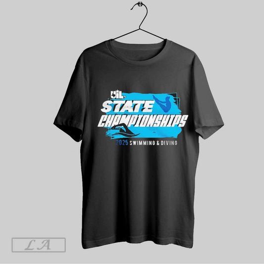 Top 2025 Uil Swimming Diving State Championships T Shirt Sweatshirt Hoodie Shirt