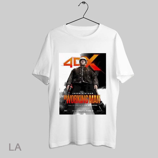 Top A Walking Man Movie Film Jason Statham Release In Theater March 28th 2025 T Shirt Sweatshirt Hoodie Shirt