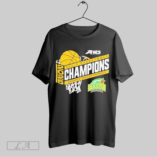 Top A10 George Mason Patriots Mens Basketball 2025 T Shirt Sweatshirt Hoodie Shirt
