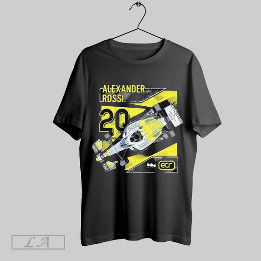 Top Alexander Rossi 20 Car Ecr 2025 T Shirt Sweatshirt Hoodie Shirt