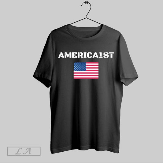 Top America1st American Flag T Shirt Sweatshirt Hoodie Shirt