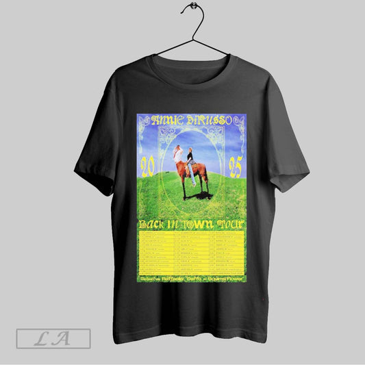 Top Annie Dirusso Back In Town Tour 2025 Dates Poster Sweatshirt T Shirt