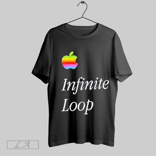 Top Apple Infinite Loop Lgbt T Shirt Sweatshirt Hoodie Shirt