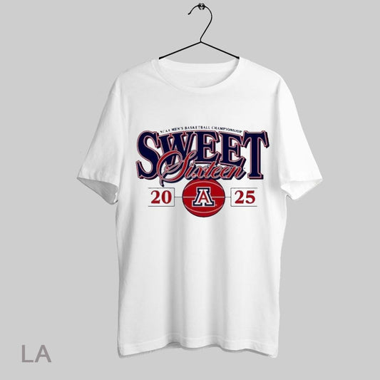 Top Arizona Ncaa Mens Basketball Championship Sweet Sixteen 2025 T Shirt Sweatshirt Hoodie Shirt