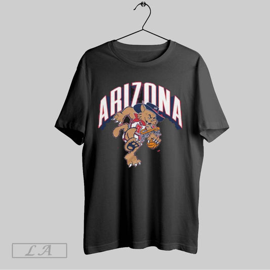 Top Arizona Wildcats Basketball Dunking Mascot T Shirt Sweatshirt Hoodie Shirt