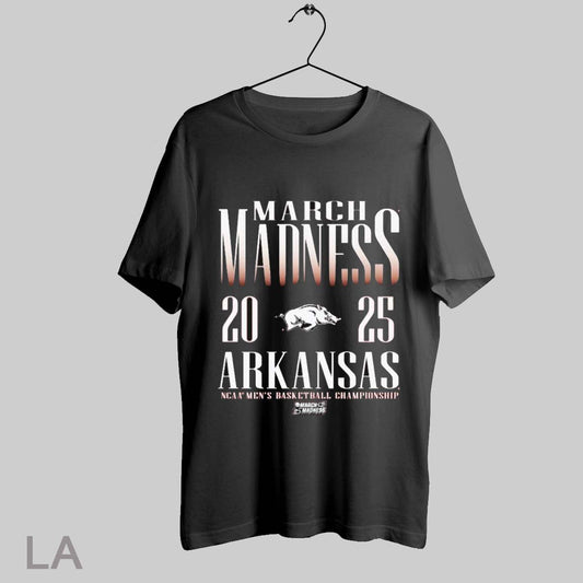 Top Arkansas Razorbacks Ncaa Mens Basketball Championship March Madness 2025 T Shirt Sweatshirt Hoodie Shirt