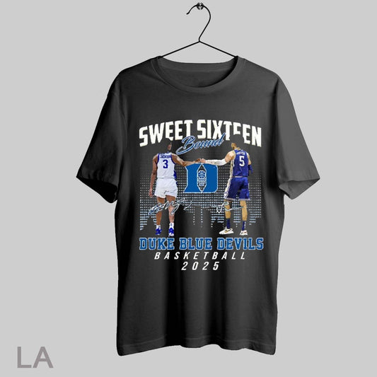 Top Ashlon Jackson Tyrese Proctor Sweet Sixteen Bound Duke Basketball 2025 T Shirt Sweatshirt Hoodie Shirt