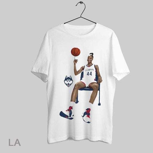 Top Aubrey Griffin Portrait Sport Uconn Huskies Basketball Ncaa Division I Graphic T Shirt Sweatshirt Hoodie Shirt