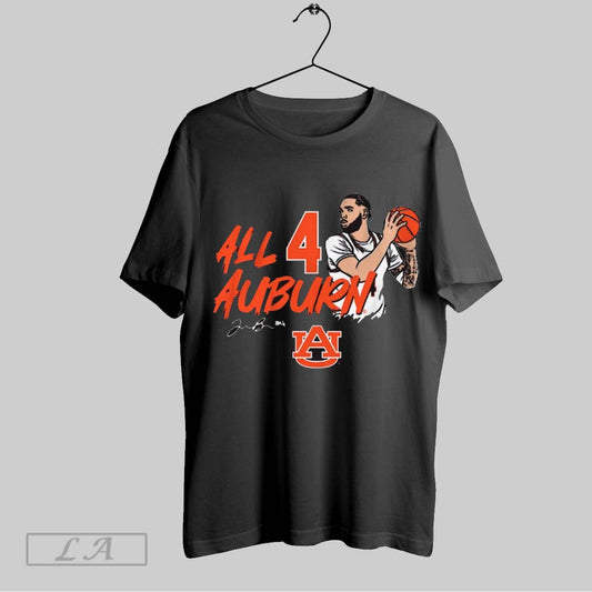 Top Auburn Tigers Ncaa Johni Broome All 4 Auburn Signature Graphic T Shirt Sweatshirt Hoodie Shirt