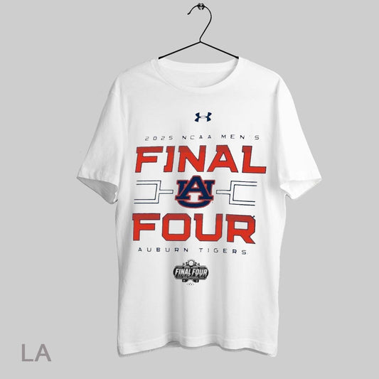 Top Auburn Tigers X Under Armour 2025 Ncaa Mens Final Four T Shirt Sweatshirt Hoodie Shirt