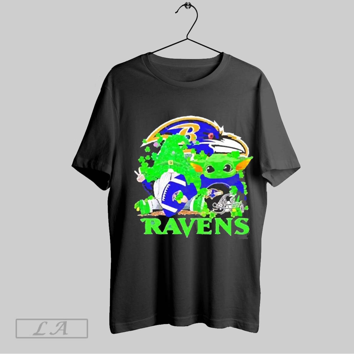 Top Awesome Baltimore Ravens Baby Yoda Gnome Happy St Patricks Day 2025 T Shirt Sweatshirt Hoodie Shirt