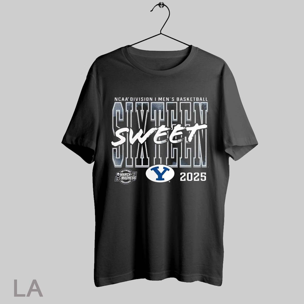 Top Byu Cougars 2025 Ncaa Division I Mens Basketball Tournament March Madness Sweet Sixteen Logos T Shirt Sweatshirt Hoodie Shirt
