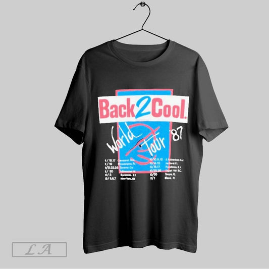 Top Back 2 Cool World Tour 1987 T Shirt Sweatshirt Hoodie Shirt
