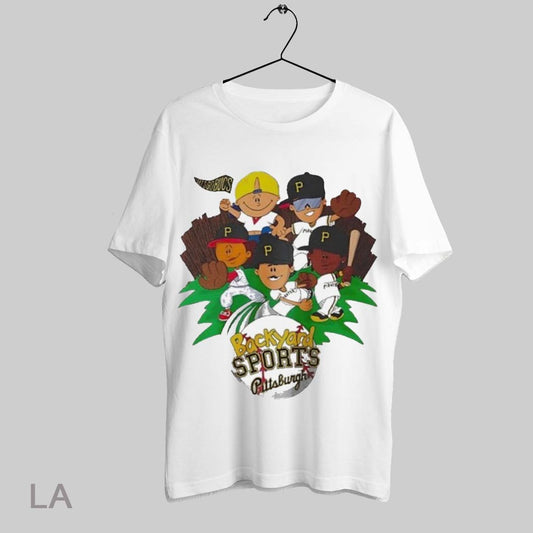 Top Backyard Sports Pittsburgh Pirates T Shirt Sweatshirt Hoodie Shirt