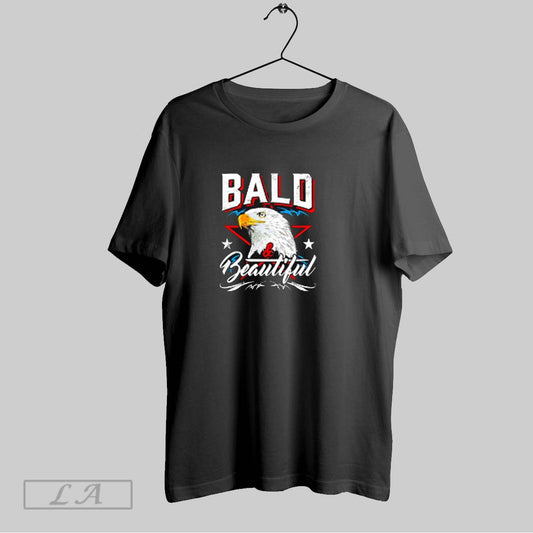 Top Bald And Beautiful Eagle Trump T Shirt Sweatshirt Hoodie Shirt