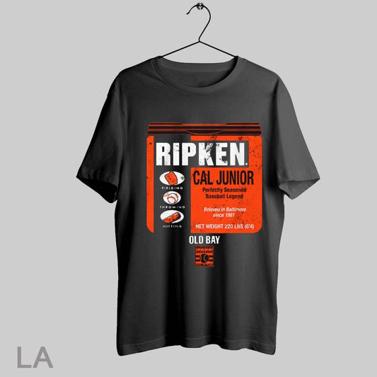 Top Baltimore Orioles Cal Ripken Jr Old Bay Can Perfectly Seasoned Baseball Legend Beloved Is Baltimore Since 1981 Net Weight 220 Lbs T Shirt Sweatshirt Hoodie Shirt