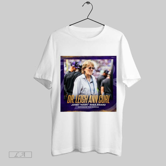 Top Baltimore Ravens Dr Leigh Ann Curl Head Team Orthopedist Jerry Hawk Rhea Award Outstanding Team Physician Poster T Shirt Sweatshirt Tee Shirt