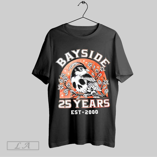 Top Bayside 25 Years Est 2000 T Shirt Sweatshirt Hoodie Shirt
