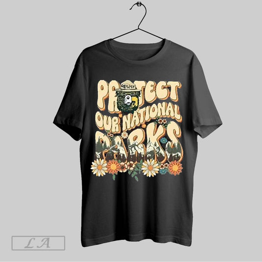 Top Bear Resist Protect Our National Parks T Shirt Sweatshirt Hoodie Shirt